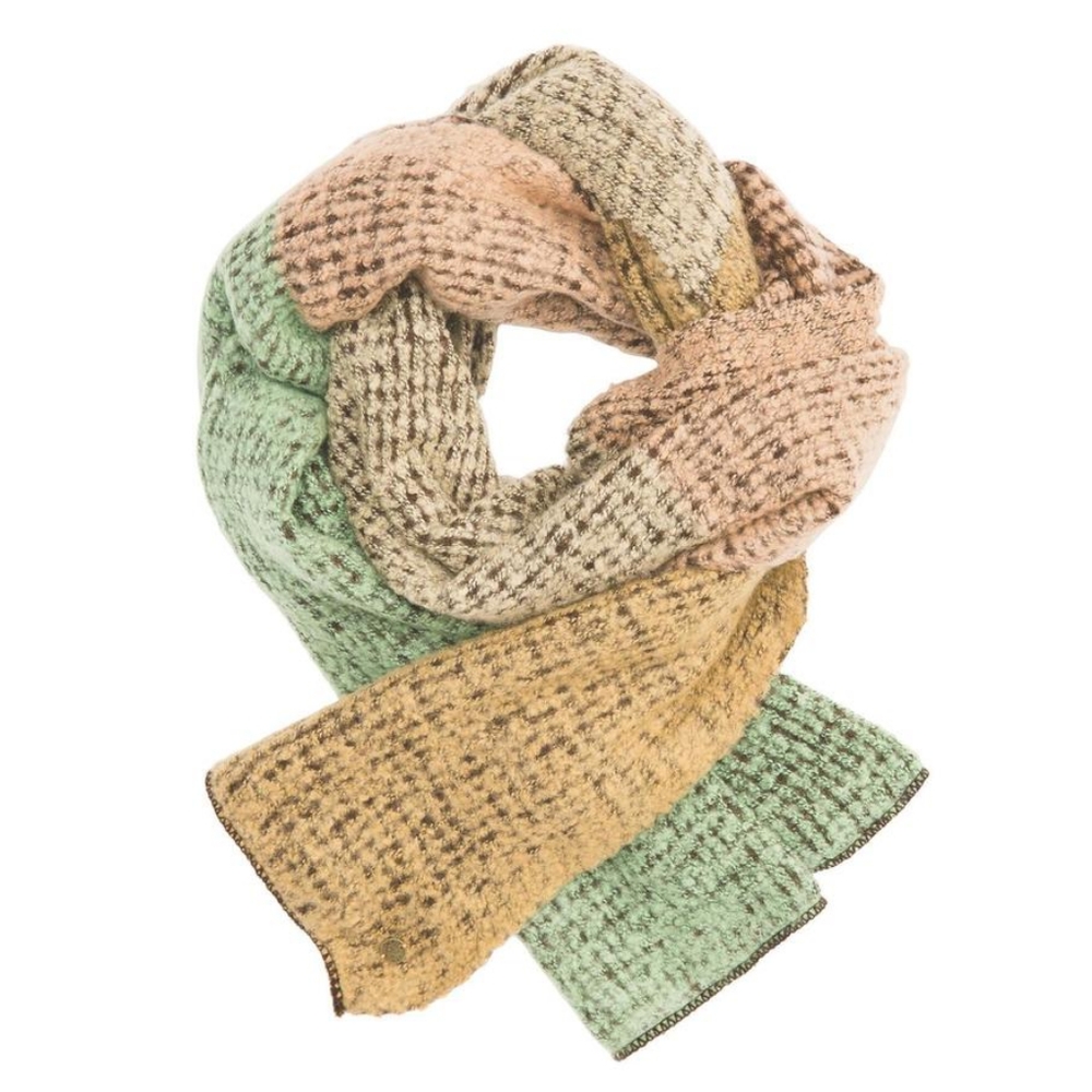 NWOT Billabong Scarf Pastel Colorblock Neutrals